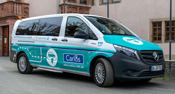 Carlos Fahrzeug im Bediengebiet 1