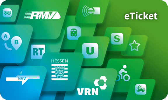 Chipkarte eTicket RheinMain - die RMV-Mobilitätskarte