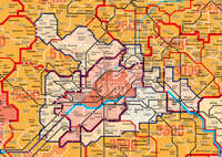 Ausschnitt des Tarifplans mit Preisstufen Frankfurt 