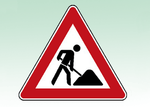 Piktogramm Baustelle