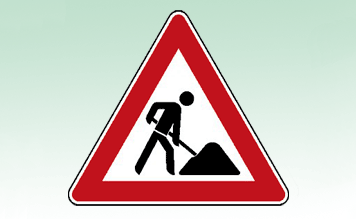 Piktogramm Baustelle