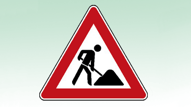 Piktogramm Baustelle
