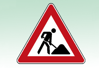 Piktogramm Baustelle