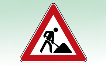 Piktogramm Baustelle