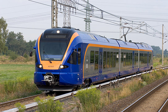 Elektrischer Triebzug Flirt der Cantus Verkehrsgesellschaft