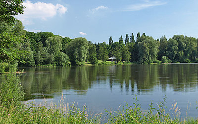Vergrößerte Ansicht: Hegbachsee bei Nauheim