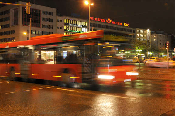 Nachtbus in Frankfurt