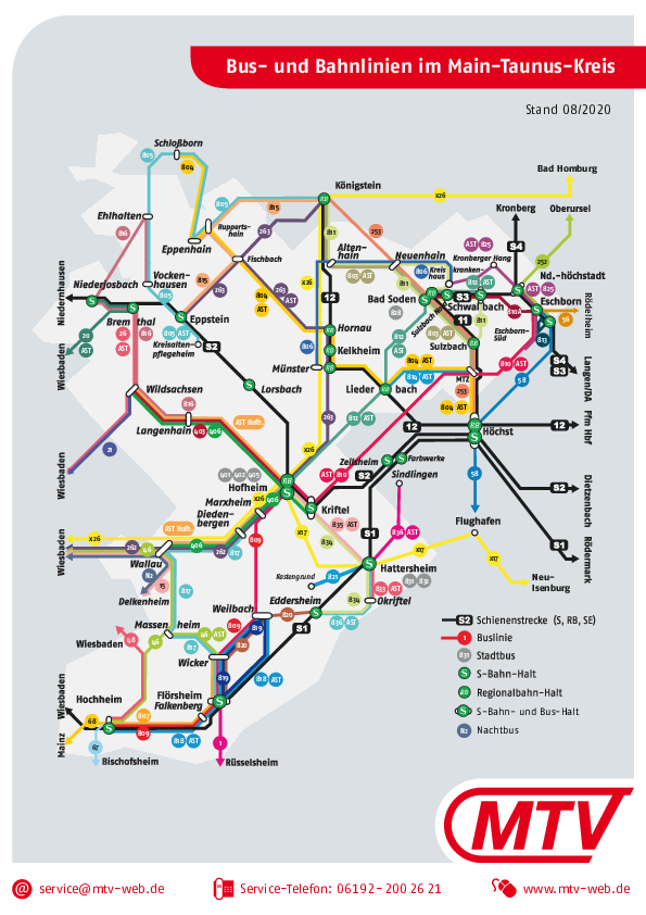 Liniennetzplan Gesamt