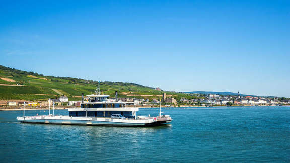 Ferry on the Rhine