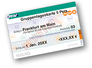 RMV group day ticket made of paper