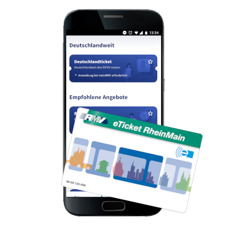 DeutschlandTicket als eTicket und HandyTicket