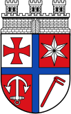 Das Wappen der Stadt Hochheim