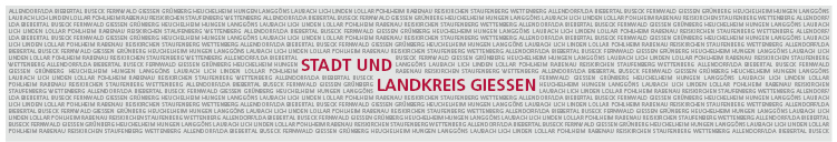 Stadt und Landkreis Gießen