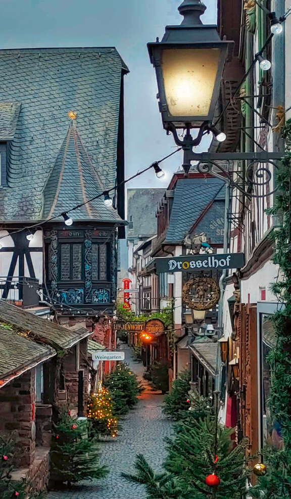 Blick in die Drosselgasse