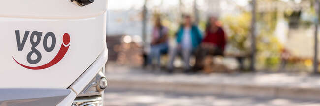 Bus und Haltestelle Bus und Haltestelle