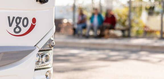 Bus und Haltestelle Bus und Haltestelle