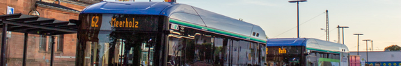 Bus der Linie 62 nach Meerholz