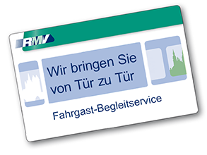 Wir bringen Sie von Tür zu Tür - Fahrgast-Begleitservice in Frankfurt