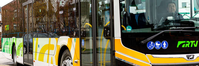Linienbus der RTV