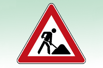 Piktogramm Baustelle