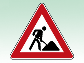 Piktogramm Baustelle