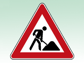 Piktogramm Baustelle