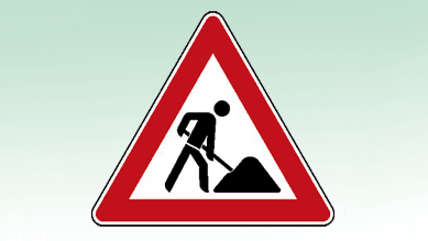 Piktogramm Baustelle