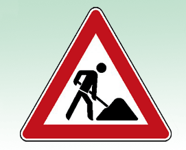 Piktogramm Baustelle