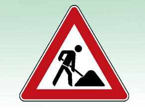 Piktogramm Baustelle