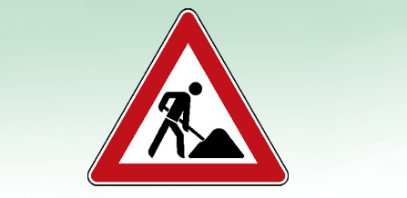Piktogramm Baustelle