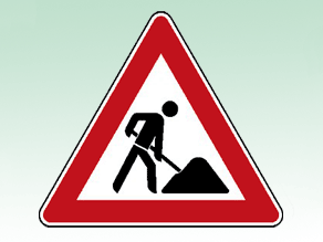 Piktogramm Baustelle