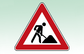 Piktogramm Baustelle