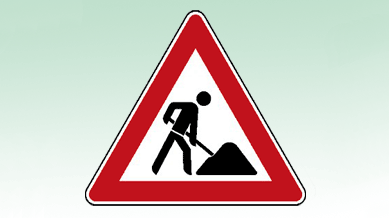 Piktogramm Baustelle