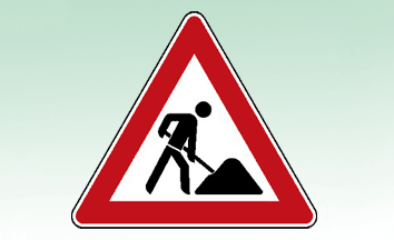 Piktogramm Baustelle