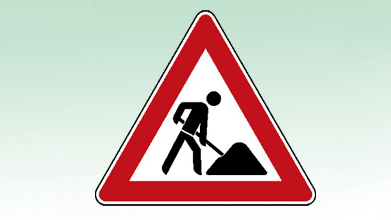 Piktogramm Baustelle