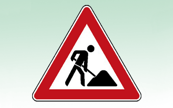 Piktogramm Baustelle