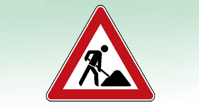 Piktogramm Baustelle
