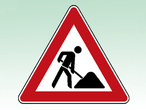 Piktogramm Baustelle