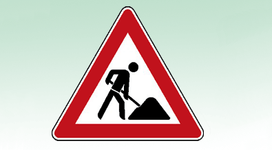 Piktogramm Baustelle