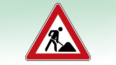 Piktogramm Baustelle