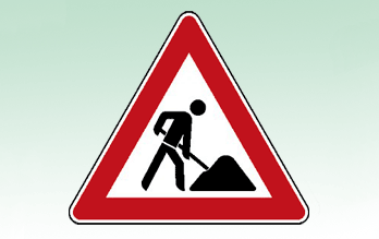Piktogramm Baustelle