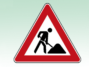 Piktogramm Baustelle