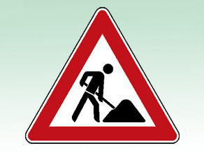 Piktogramm Baustelle