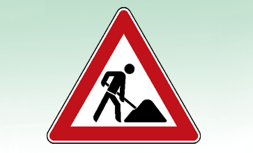 Piktogramm Baustelle