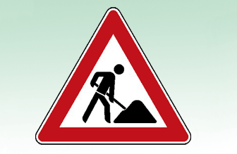 Piktogramm Baustelle