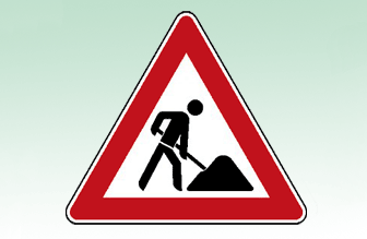 Piktogramm Baustelle
