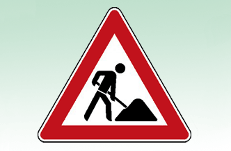 Piktogramm Baustelle