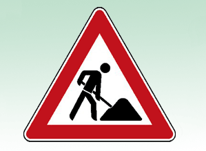 Piktogramm Baustelle