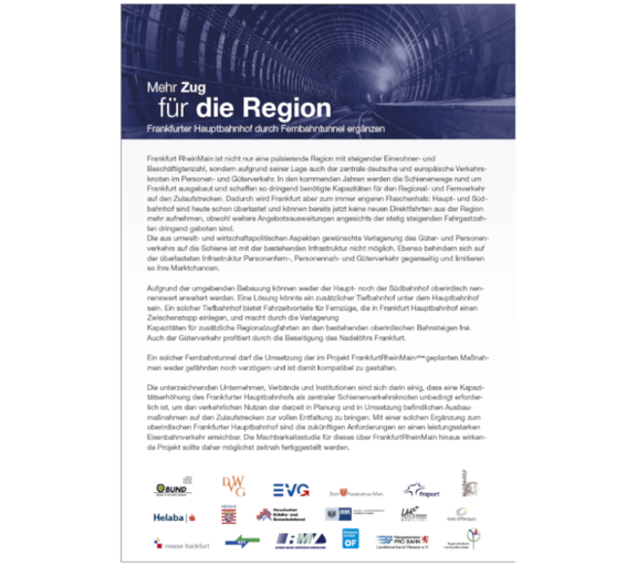 PDF: Resolution Mehr Zug für die Region