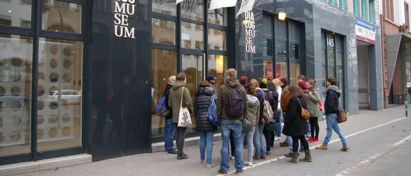 Eingangsbereich des Dialogmuseums